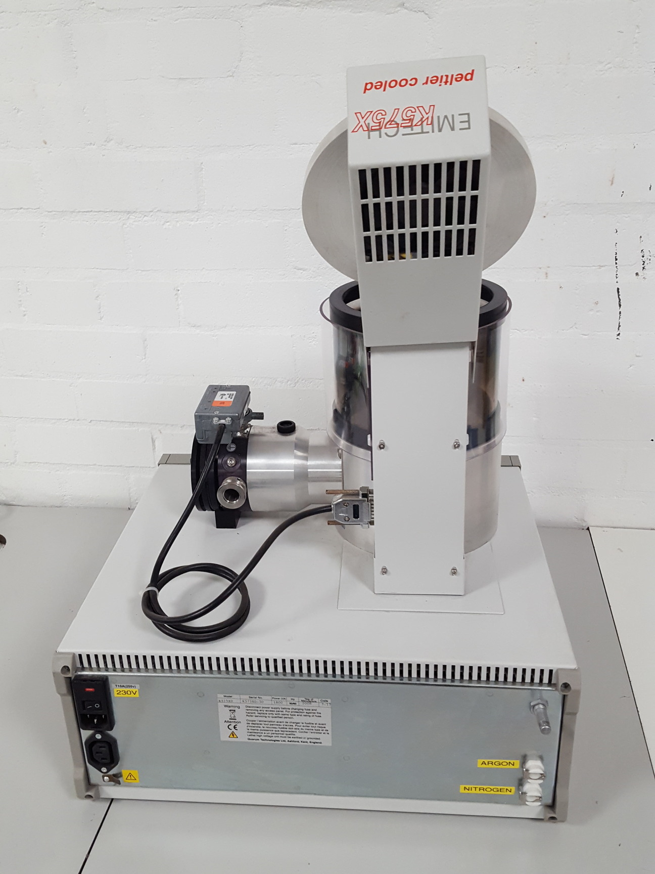 Image of Emitech Quorum EMS K575X Turbo Sputter Coater + EXT 70H Lab