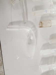 Thumbnail image of Lot of Lab Glassware Liebig & Graham Condenser Fractioning Distillation Column