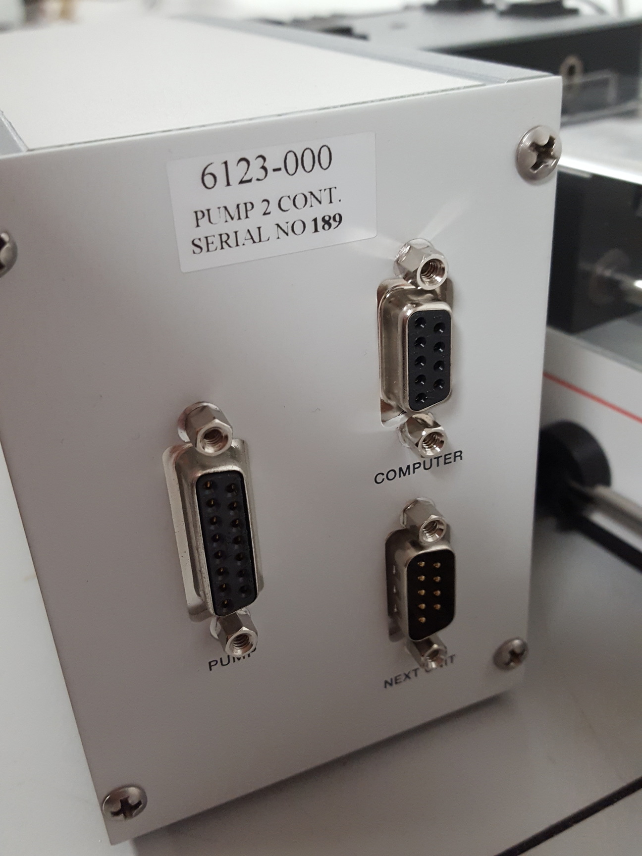 Image of Thermometric 612 Lund Syringe PUMP 2 Controller & 3810 Syringe Pump Lab