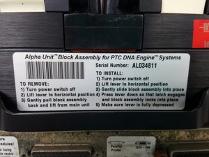 Thumbnail image of MJ-Research PTC 200 Peltier Thermal Cycler + 2 Thermo Blocks Lab