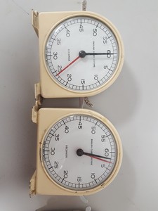 Thumbnail image of 4x Smiths English Clock Systems Seconds Timer Vintage Rare