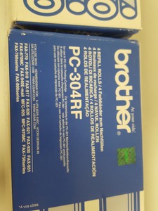 Thumbnail image of 2x Genuine Brother PC304-RF Print Refills (4 Rolls) Fax