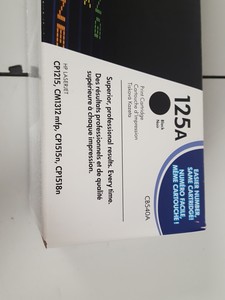Thumbnail image of HP 125A Black Original LaserJet Toner Cartridge Printer Ink