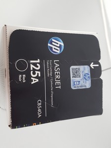 Thumbnail image of HP 125A Black Original LaserJet Toner Cartridge Printer Ink