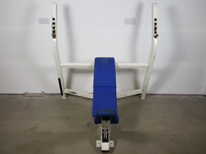 Thumbnail image of Cybex Olympic Incline Press Bench Commercial Gym