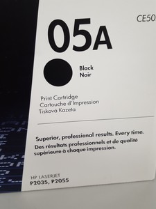 Thumbnail image of HP 05A Black Original LaserJet Toner Cartridge