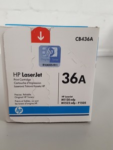 Thumbnail image of HP 36A Black Original LaserJet Printer Toner Cartridge