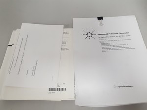 Thumbnail image of Agilent 6890 / MSD Software Packages & Manuals Job Lot Mass Spectral Libraries