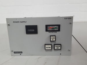 Thumbnail image of Pfeiffer Balzers TCP 300 Turbo Molecular Pump Controller Vacuum UHV