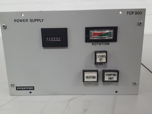 Thumbnail image of Pfeiffer Balzers TCP 300 Turbo Molecular Pump Controller Vacuum UHV