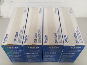Thumbnail image of Set of 4 Genuine Black Brother DR-2200 Drum Unit Printer Toner