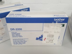 Thumbnail image of Set of 4 Genuine Black Brother DR-2200 Drum Unit Printer Toner