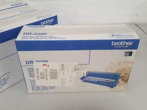 Thumbnail image of Set of 4 Genuine Black Brother DR-2200 Drum Unit Printer Toner