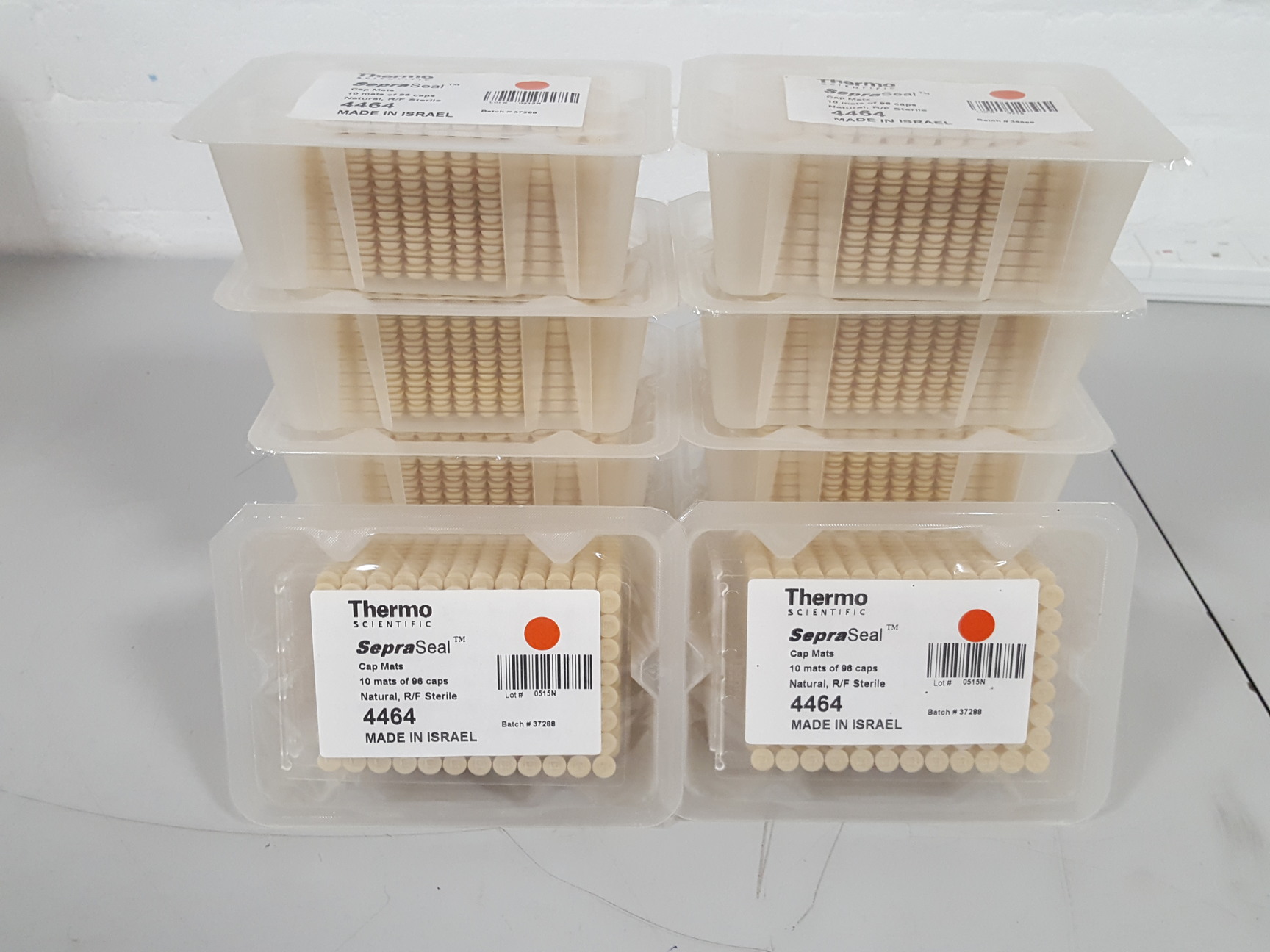 Image of 10x Thermo Scientific Matrix SepraSeal Cap Mats (960 pcs Each)