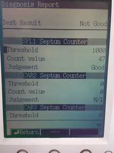 Thumbnail image of Shimadzu GC-2010 + GCMS-QP2010 - Faulty Turbopump