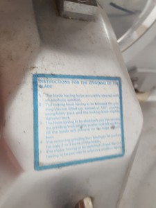 Thumbnail image of Sirman Mirra 300 Commercial Food Meat Slicer - Spares Repairs