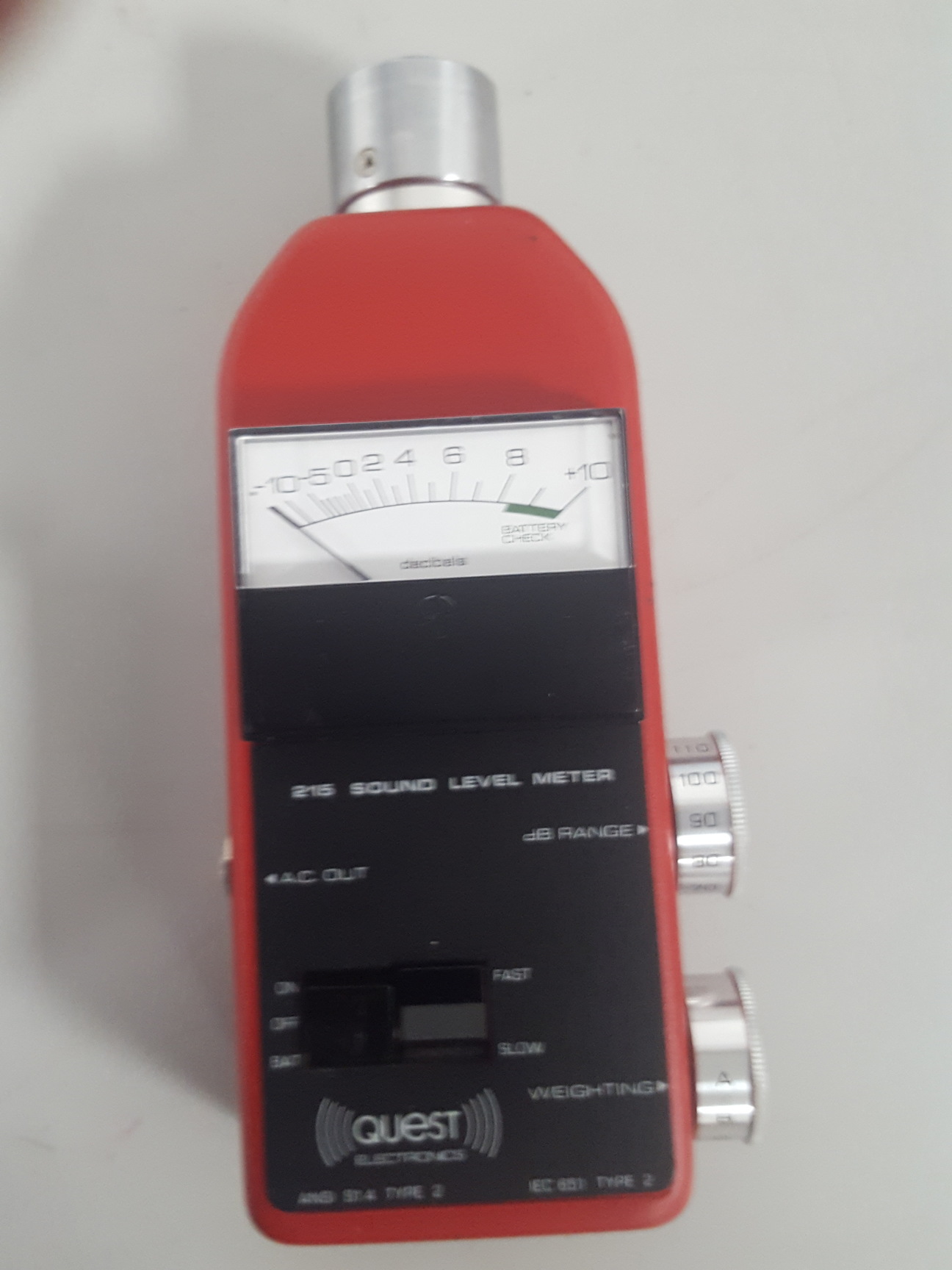 Quest Electronics M88 Noise Dosimeter, OB45, 21545, PH35 & Quest