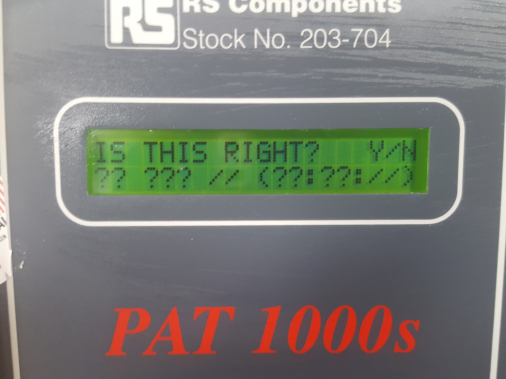 Image of Seaward PAT1000S Portable Appliance Tester Lab Scientific Equip