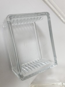 Thumbnail image of 47x Glass Microscope Slide Holders Tubs / Trays Lab Glassware