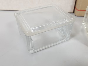 Thumbnail image of 47x Glass Microscope Slide Holders Tubs / Trays Lab Glassware