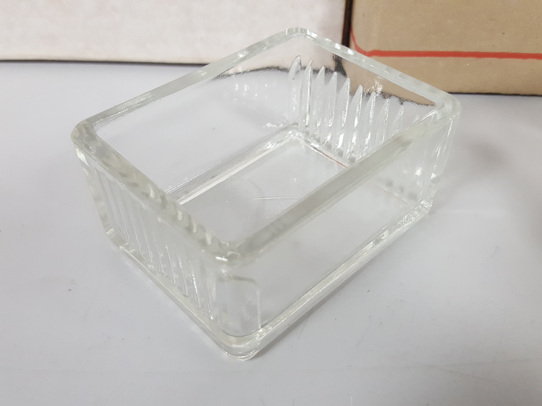 Image of 47x Glass Microscope Slide Holders Tubs / Trays Lab Glassware