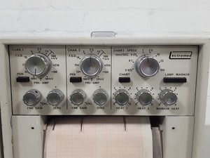 Thumbnail image of 2x Lectromed Chart Recorder Dispenser Linear Plotter