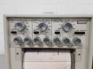 Thumbnail image of 2x Lectromed Chart Recorder Dispenser Linear Plotter