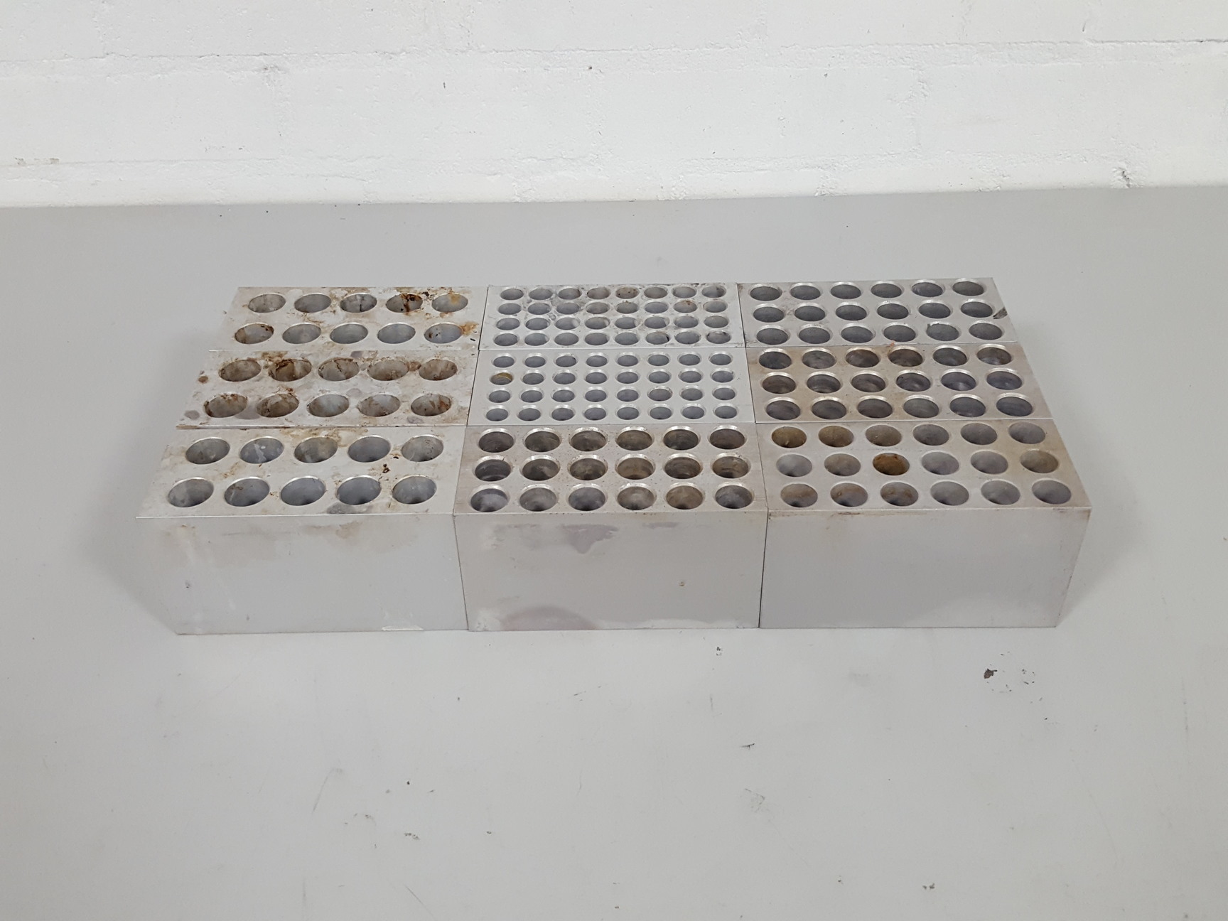 Image of Multi Size Blocks of Thermo-Block Heater (Lot of 9)