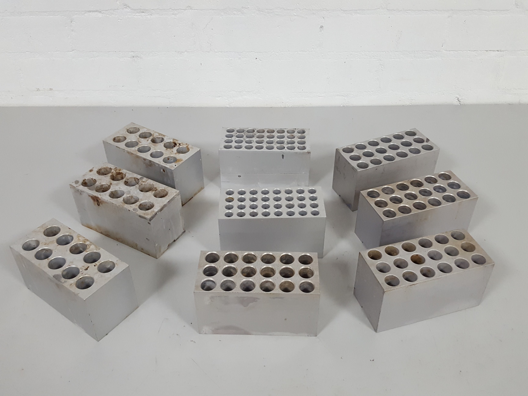 Image of Multi Size Blocks of Thermo-Block Heater (Lot of 9)
