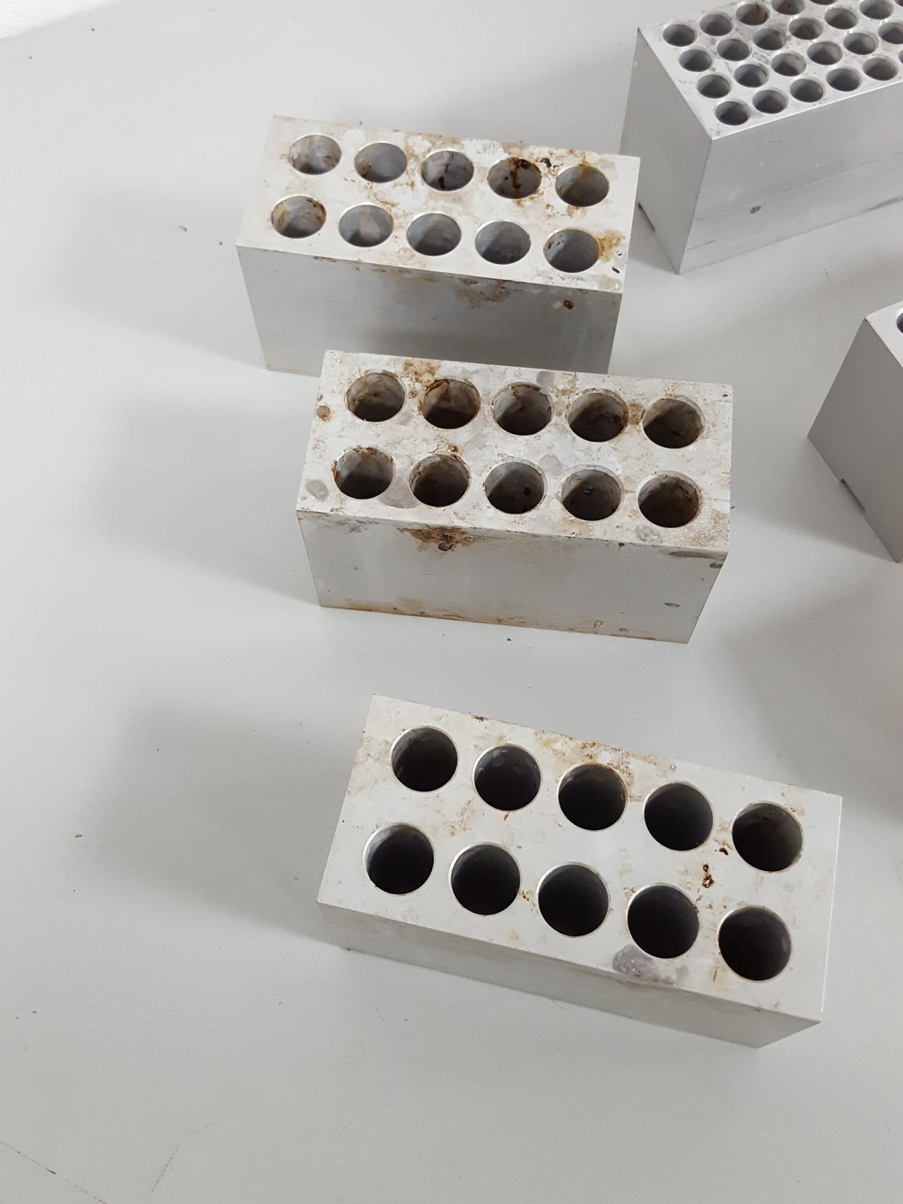 Image of Multi Size Blocks of Thermo-Block Heater (Lot of 9)