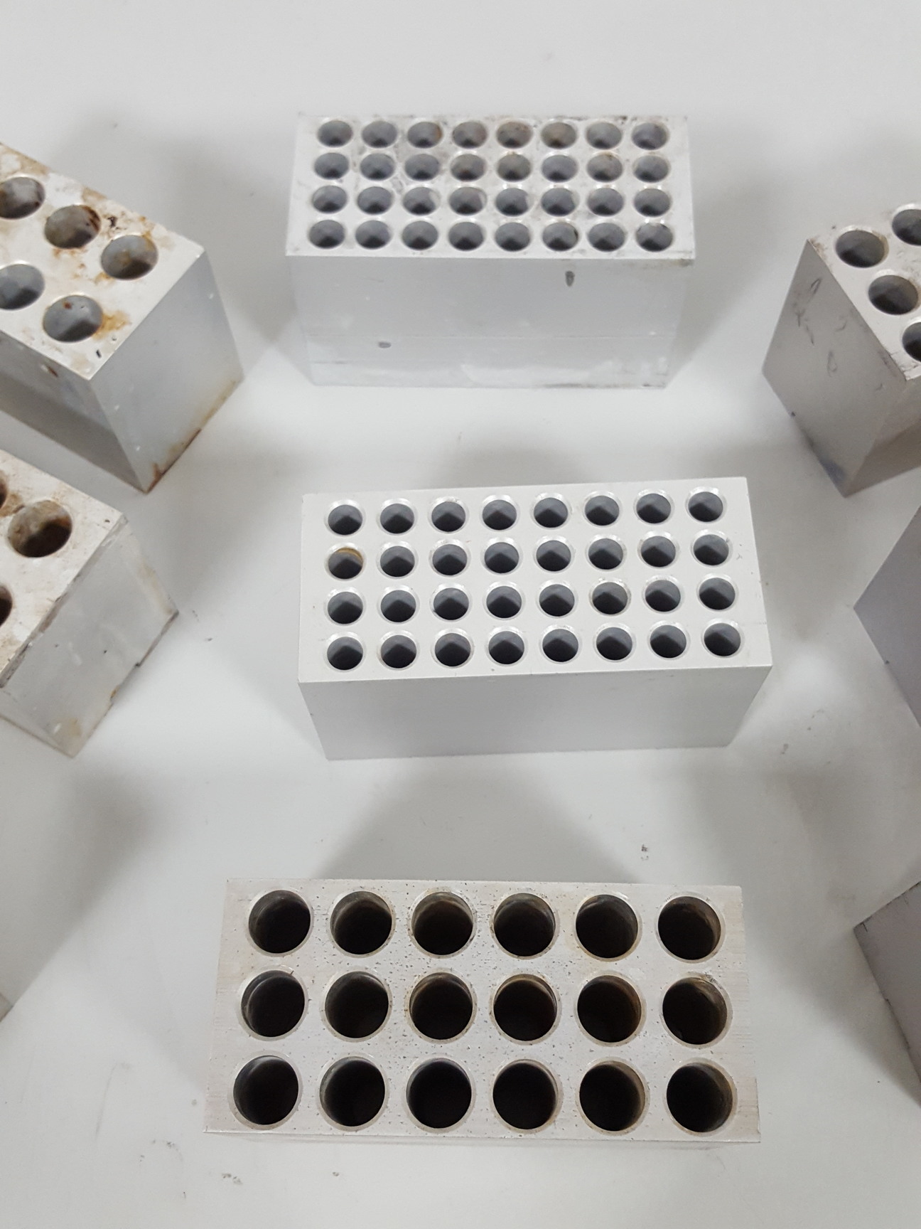 Image of Multi Size Blocks of Thermo-Block Heater (Lot of 9)