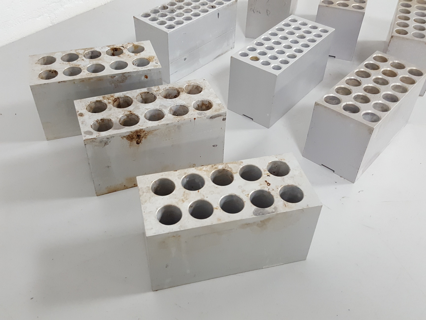 Image of Multi Size Blocks of Thermo-Block Heater (Lot of 9)