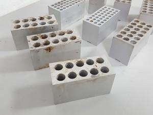 Thumbnail image of Multi Size Blocks of Thermo-Block Heater (Lot of 9)