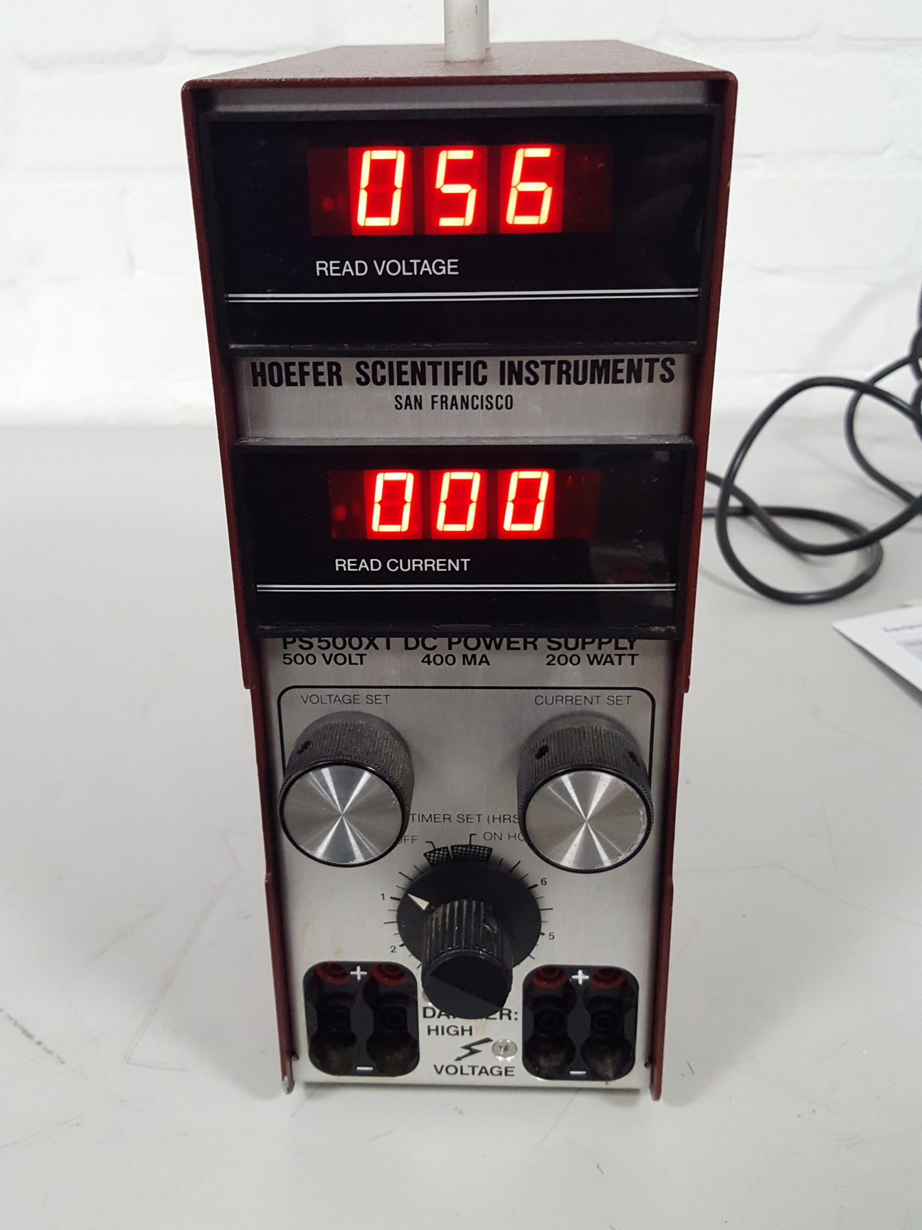 Hoefer Scientific PS500XT DC Power Supply Lab
