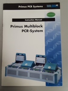 Thumbnail image of Clemens MWG AG Biotech Primus HT PCR System Dual Block Thermal Cycler Lab