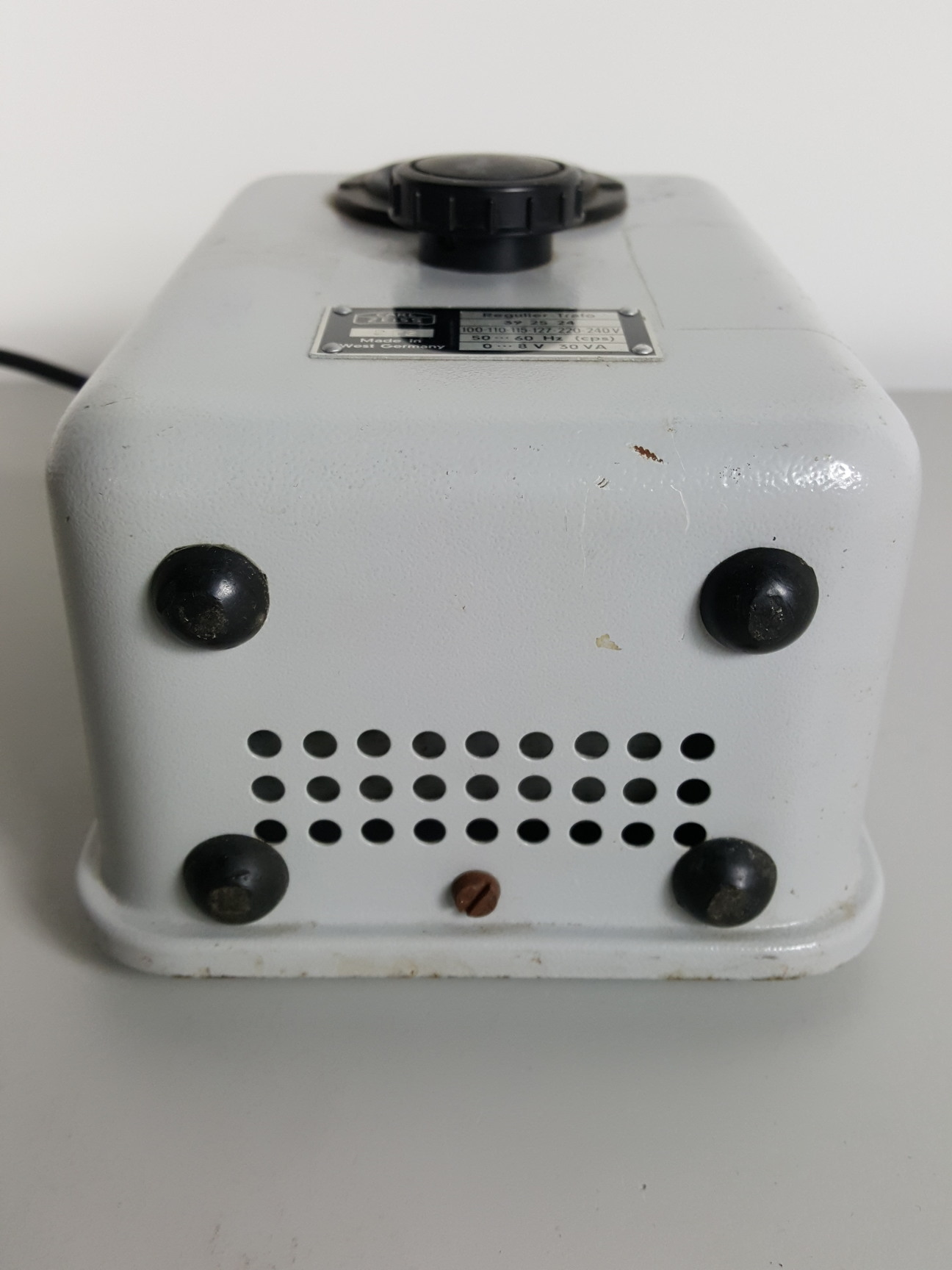 Carl Zeiss RegulierTrafo Variac Transformer Microscope Power Supply Lab