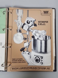 Thumbnail image of Buchi Rotary Evaporator & Other Systems Manuals Job Lot Lab