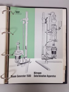 Thumbnail image of Buchi Rotary Evaporator & Other Systems Manuals Job Lot Lab