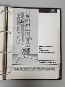 Thumbnail image of Buchi Rotary Evaporator & Other Systems Manuals Job Lot Lab