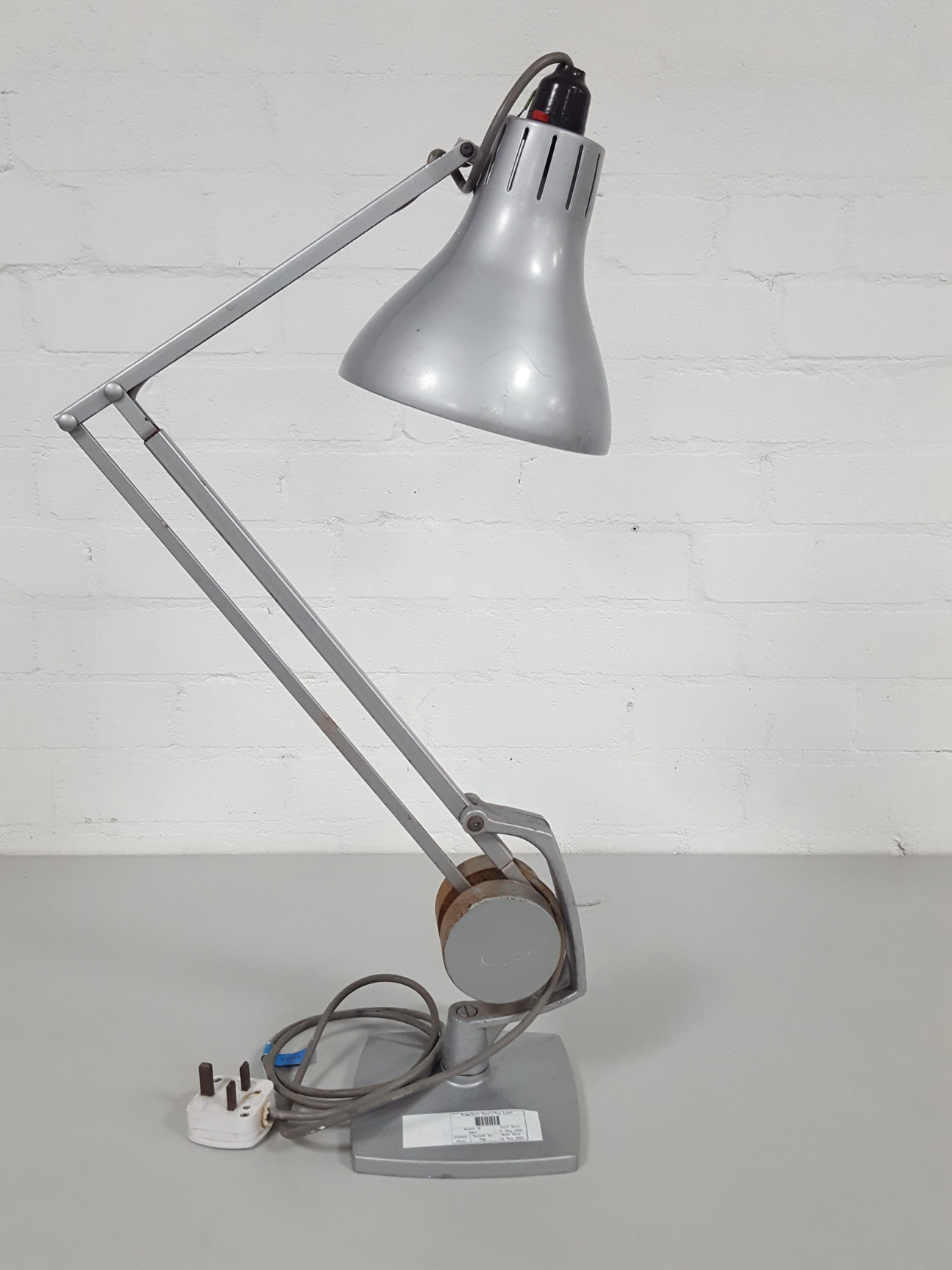 Stainless Steel Anglepoise Lamp 90 Degree