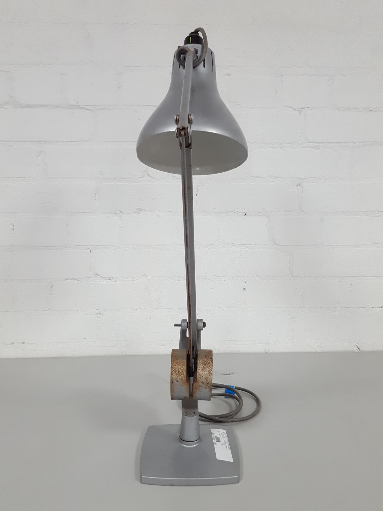 Stainless Steel Anglepoise Lamp 90 Degree