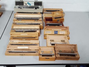 Thumbnail image of Beck London Vintage Rotary Microtome + Variety of Blades Reichert