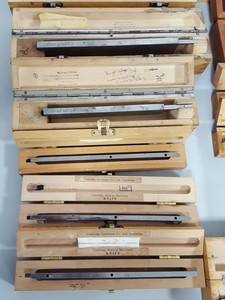 Thumbnail image of Beck London Vintage Rotary Microtome + Variety of Blades Reichert