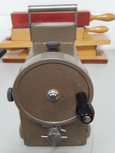 Thumbnail image of Beck London Vintage Rotary Microtome + Variety of Blades Reichert