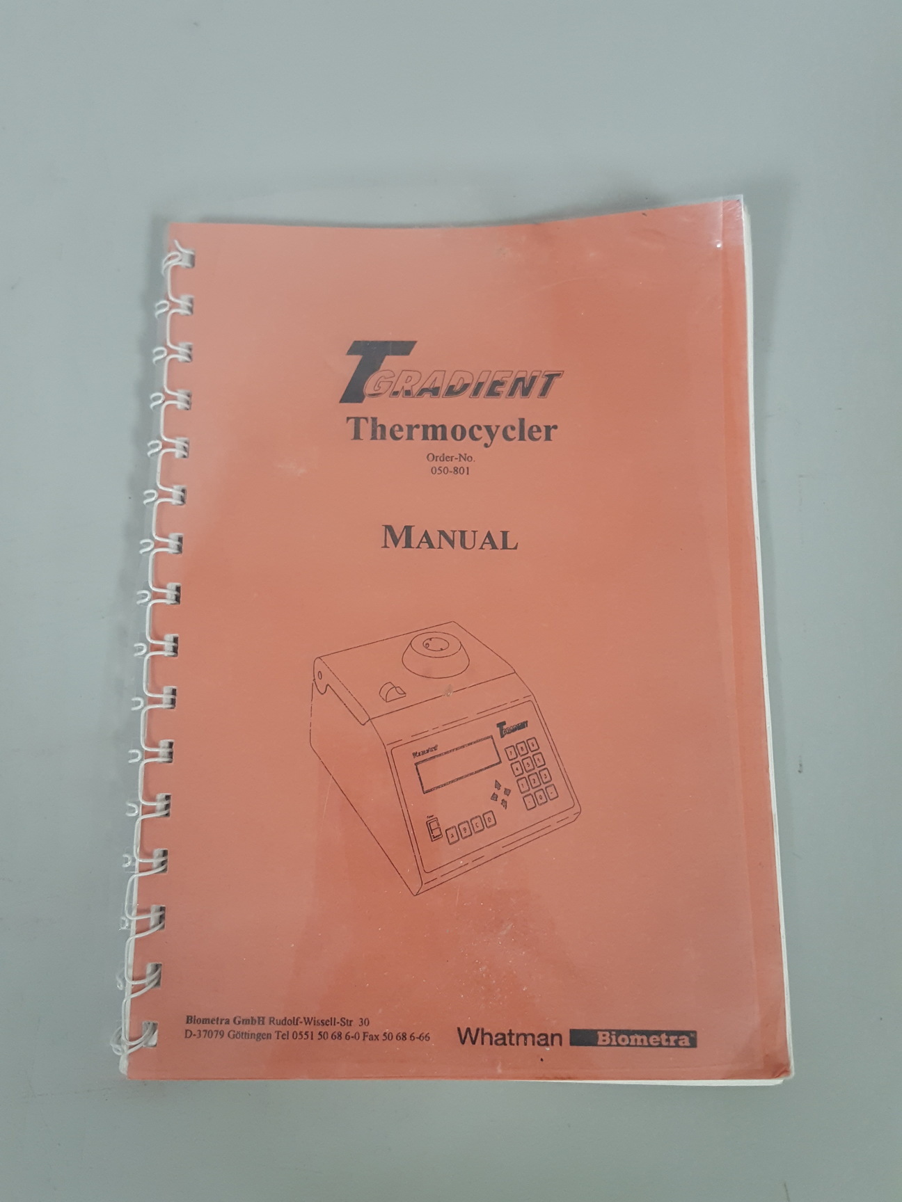 Image of Biometra T-Gradient ThermoBlock Thermocycler PCR DNA Lab