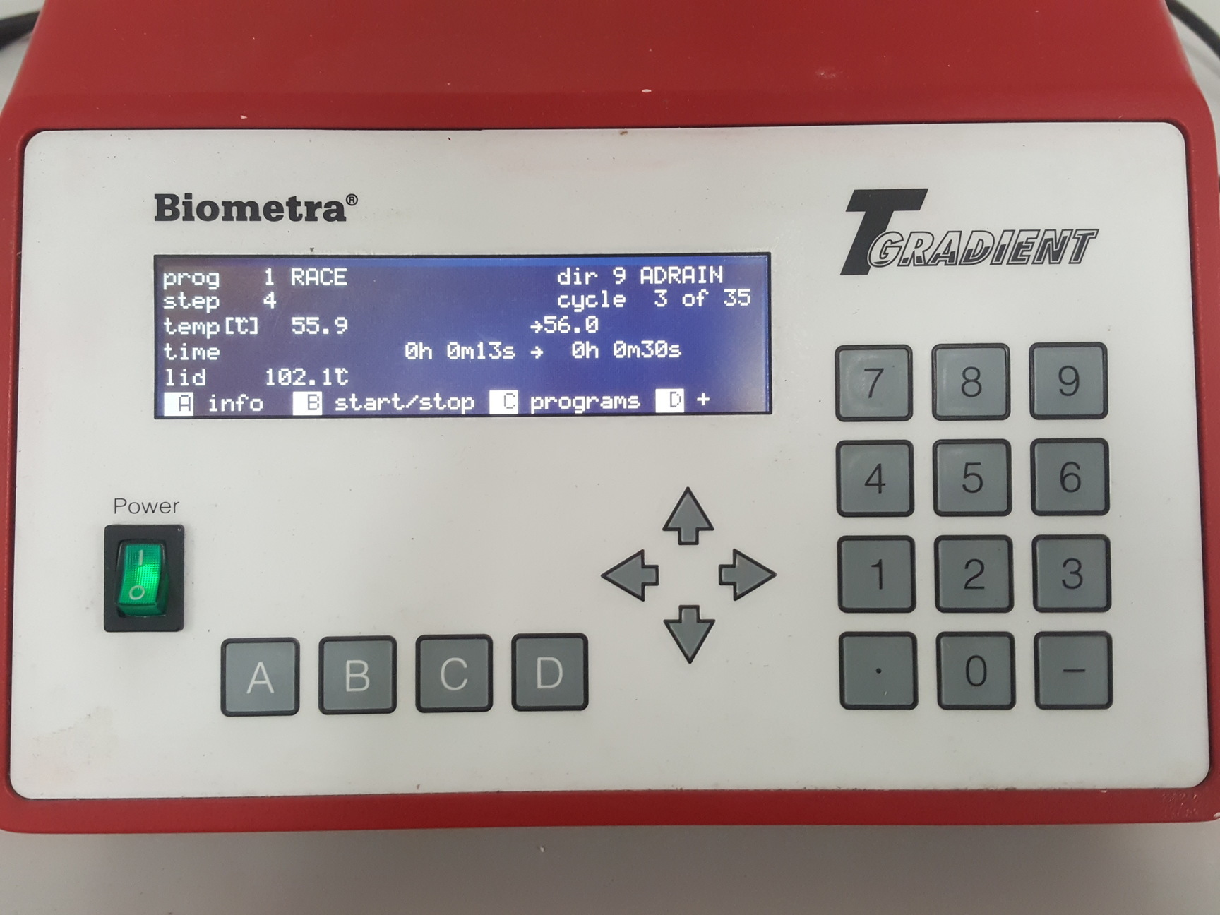 Image of Biometra T-Gradient ThermoBlock Thermocycler PCR DNA Lab