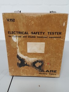 Thumbnail image of Clare V.152 Vintage Electrical Safety Tester PAT Test Unit