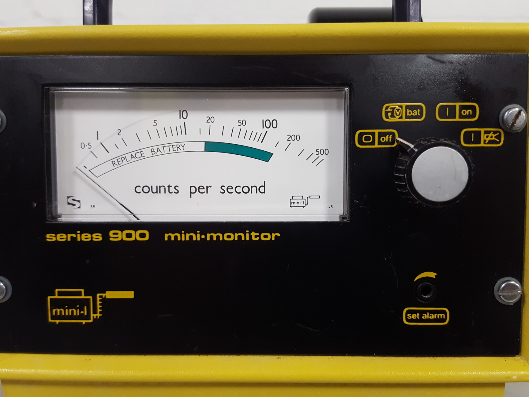 Geiger Instrument Mini Instruments Series 900 Mini Monitor Geiger Counter Lab