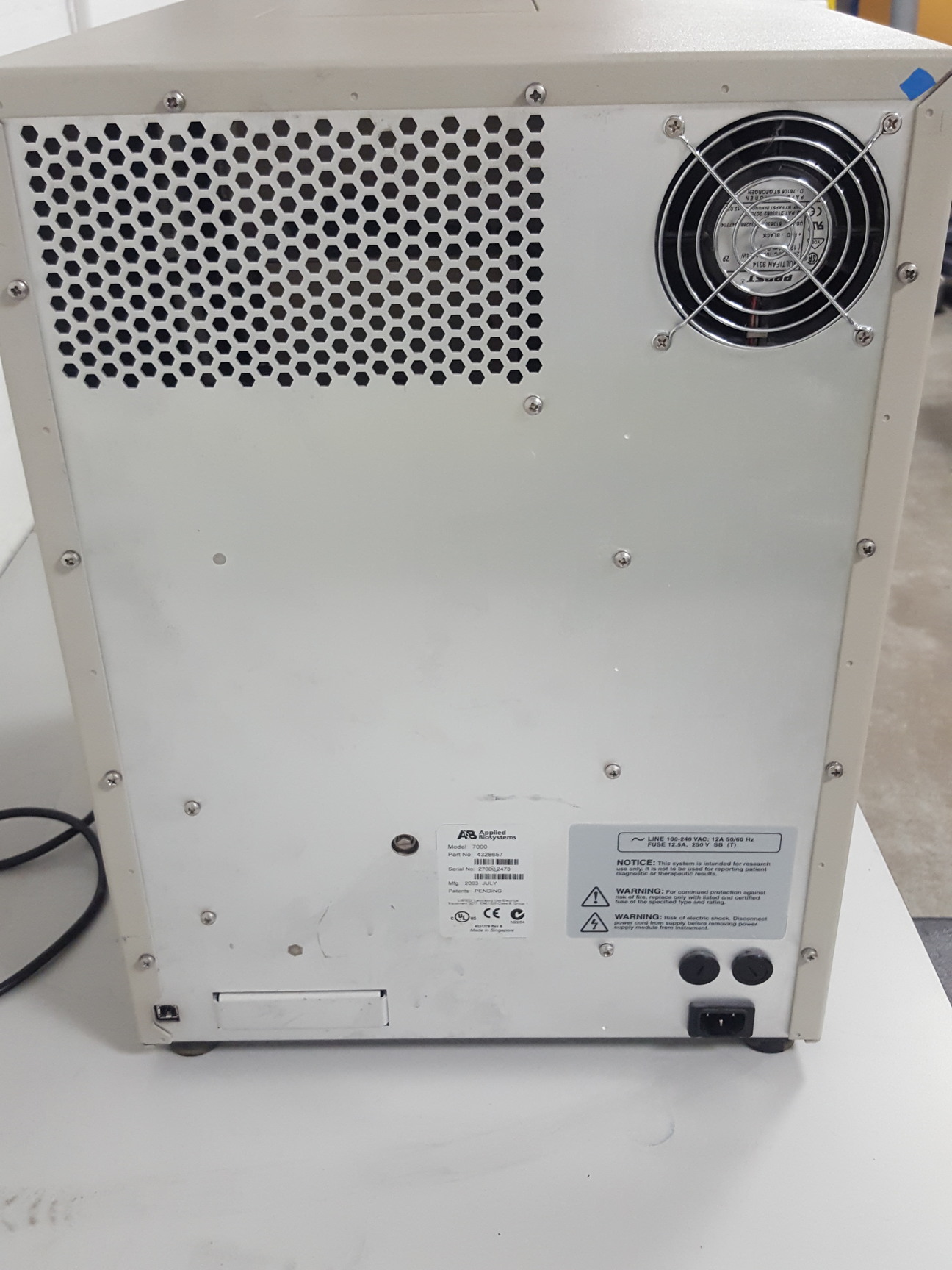 Image of ABI PRISM 7000 Sequence Detection System PCR