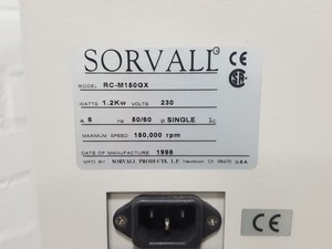 Thumbnail image of Sorvall RC-M150GX Laboratory Micro Ultracentrifuge